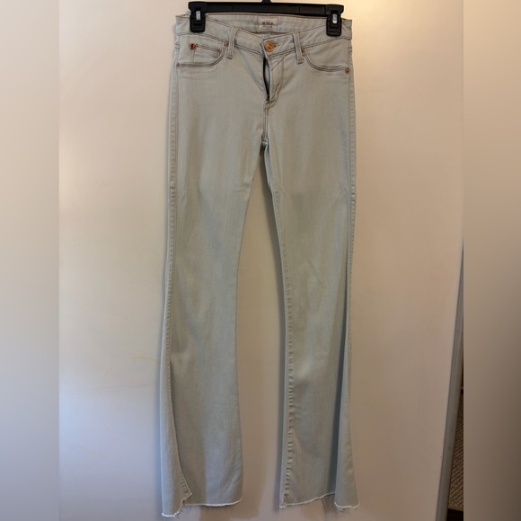 Hudson Jeans Denim - Hudson Jeans Women's Light Blue Denim Flare Jeans